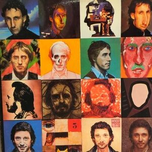 Vintage THE WHO FACE DANCES Vinyl LP Record Album
